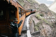 Un train des Andes
